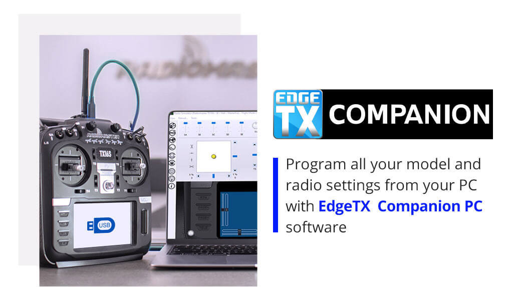 Upgrade a TX16S with the EdgeTX or OpenTX companion pc software.