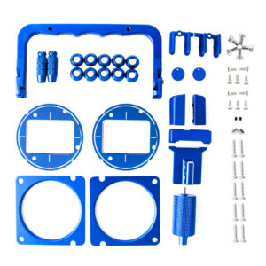 TX16S MKII CNC Upgrade Parts in Blue color
